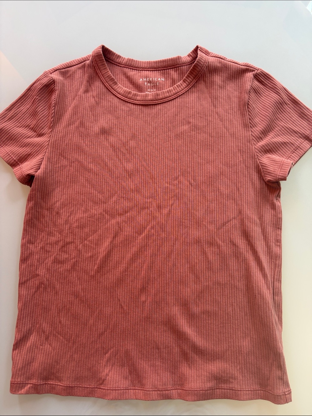 AE light brown t-shirt